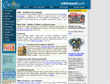 Tablet Screenshot of ciklonaut.com